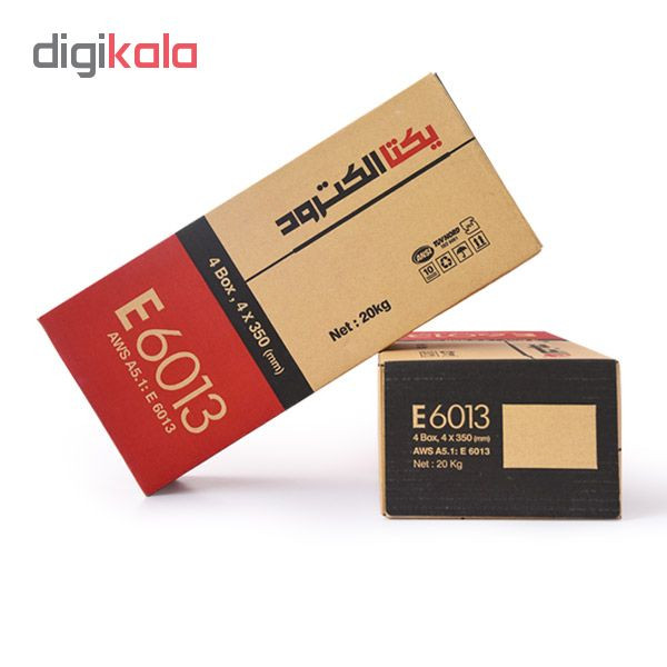 الکترود جوشکاری یکتا الکترود مدل 6013 مقدار 20 کیلوگرم الکترود جوشکاری یکتا الکترود مدل 6013 مقدار 20 کیلوگرم