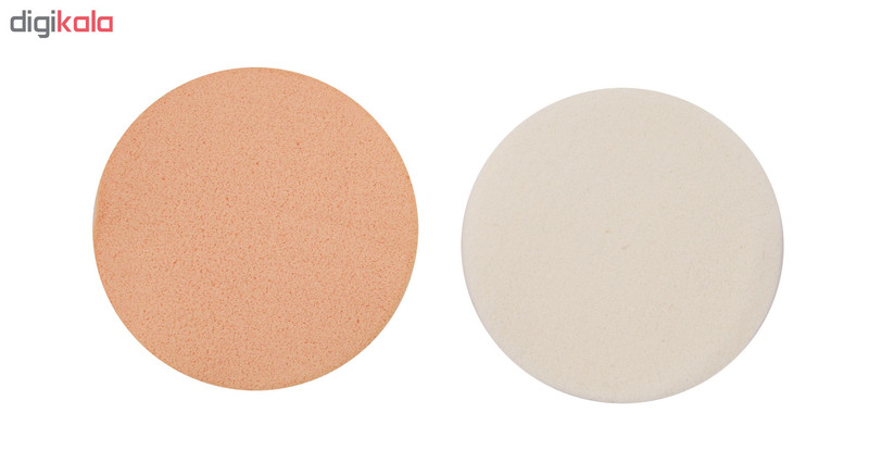 بسته 12 عددی پد های آرایشی مدل Cream and White