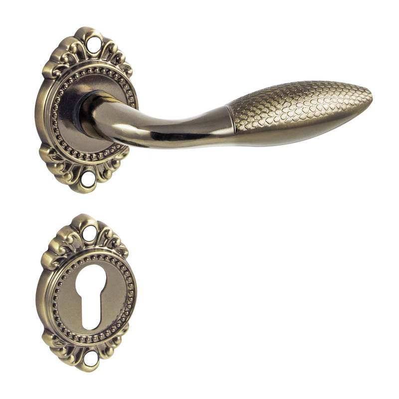 دستگیره در ترووان مدل رزت 1801 دستگیره در ترووان مدل رزت 1801