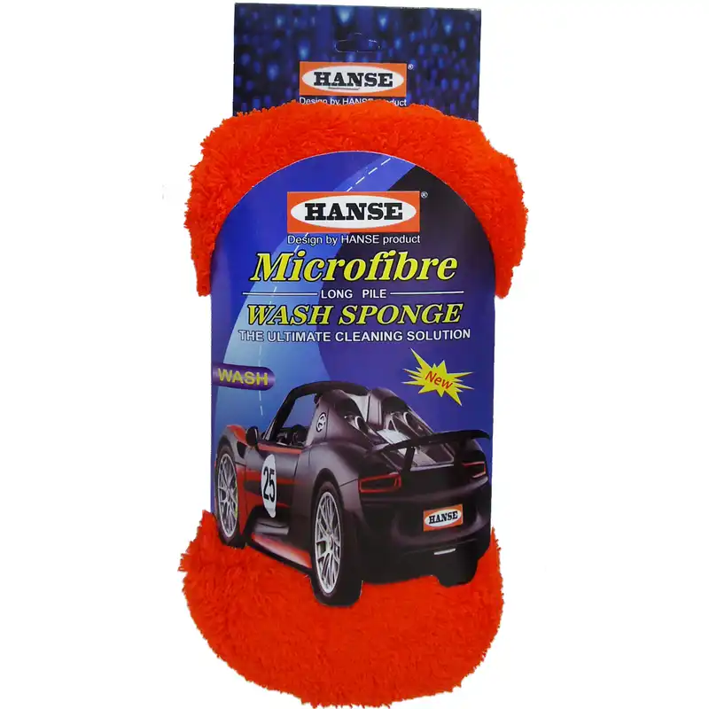 اسفنج شست و شوی خودرو هانس مدل میکروفایبر