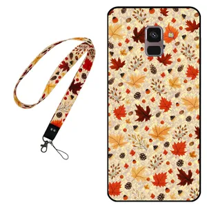 Megafone Fall 0017 Cover For Samsung Galaxy A8 2018 Mobile Neckband