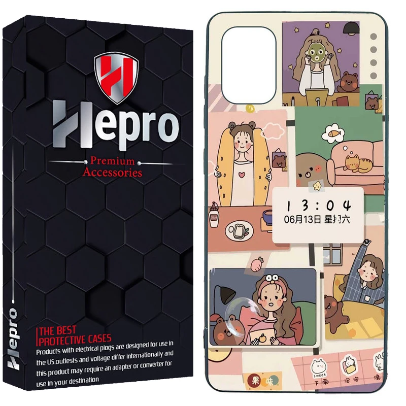 کاور هپرو طرح فانتزی مدل TPU مناسب برای گوشی موبایل سامسونگ Galaxy A71