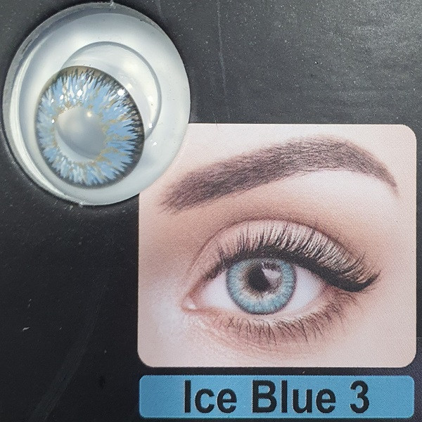 لنز چشم نیو ویژن مدل IB3 رنگ آبی یخی