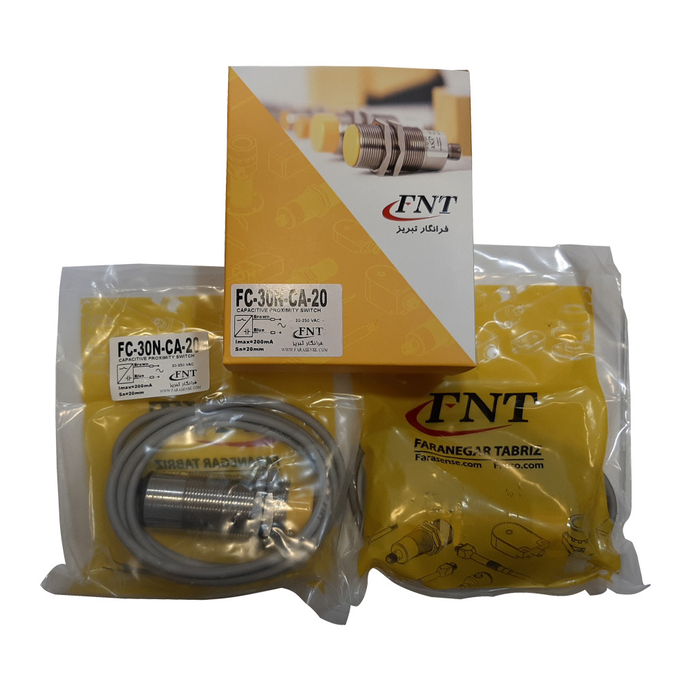 سنسور کاپاسیتور فرانگار مدل FC-30N-CA-20 سنسور کاپاسیتور فرانگار مدل FC-30N-CA-20