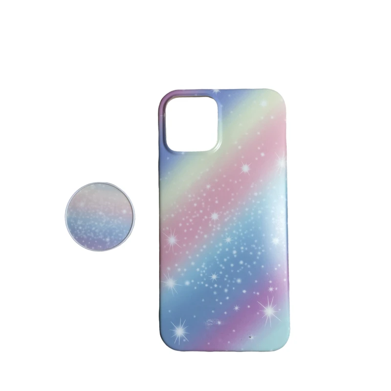 كاور طرح ستاره كد 12 مناسب براي گوشي موبايل اپل iphone 12/12pro به همراه پايه نگهدارنده