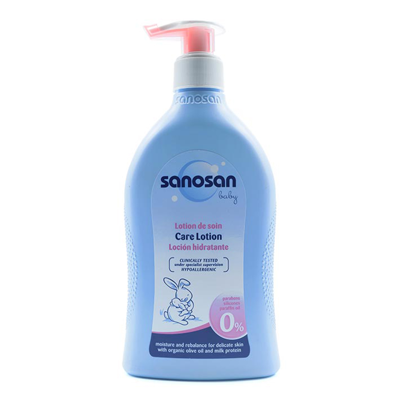 لوسیون مراقبت کننده بدن کودک سانوسان مدل Care Lotion حجم ۴۰۰ میلی لیتر