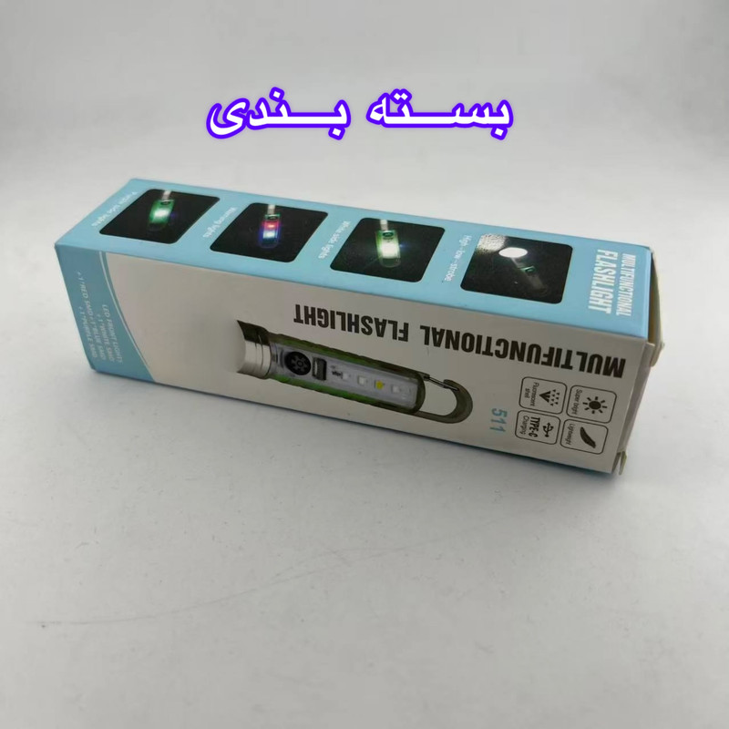 چراغ قوه دستی اسمایلینگ شارک مدل SD-1221 با نور مهتابی
