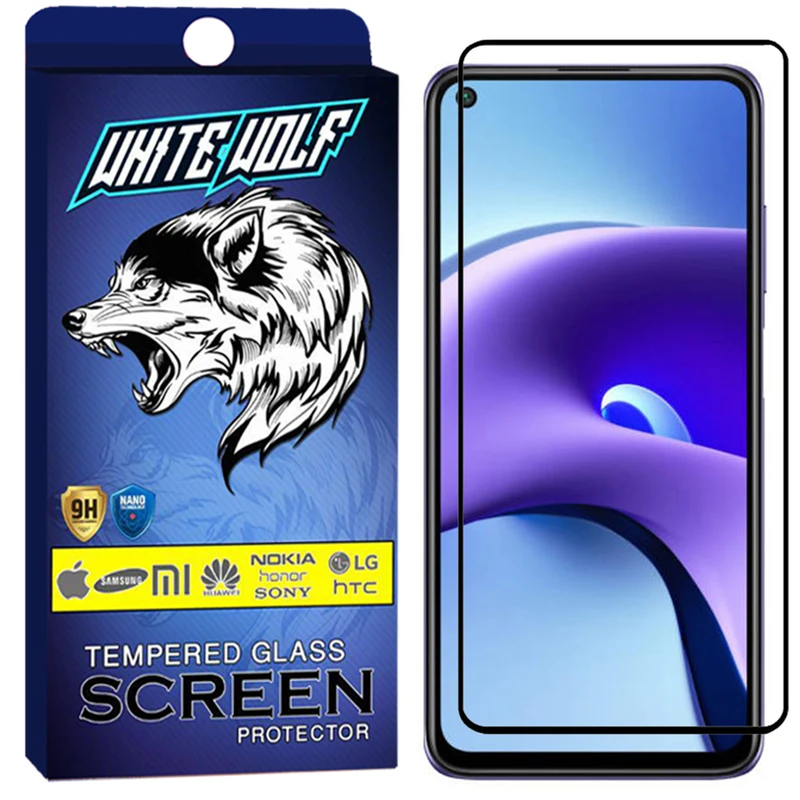 محافظ صفحه نمایش وایت ولف مدل WGF2 مناسب برای گوشی موبایل شیائومی Redmi Note 9T