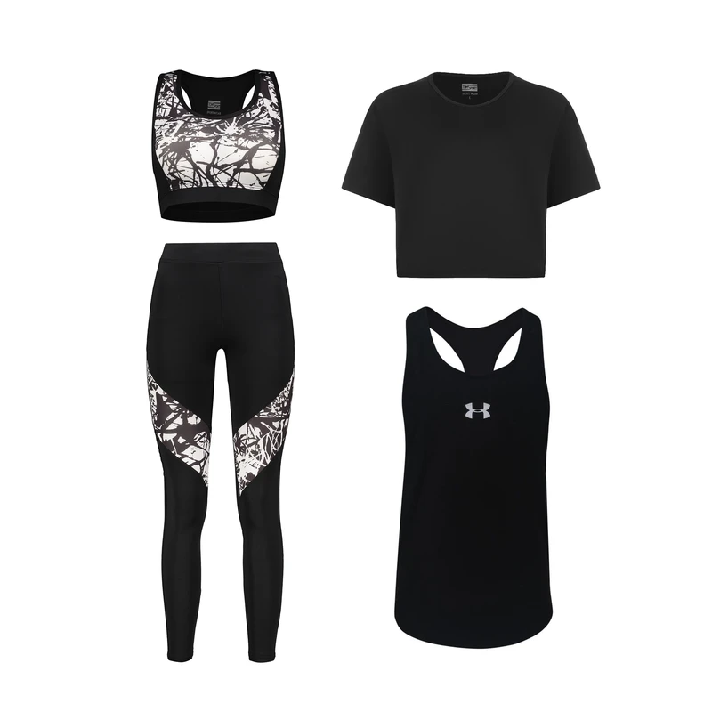 ست چهار تکه لباس ورزشی زنانه مدل 1401-56-65