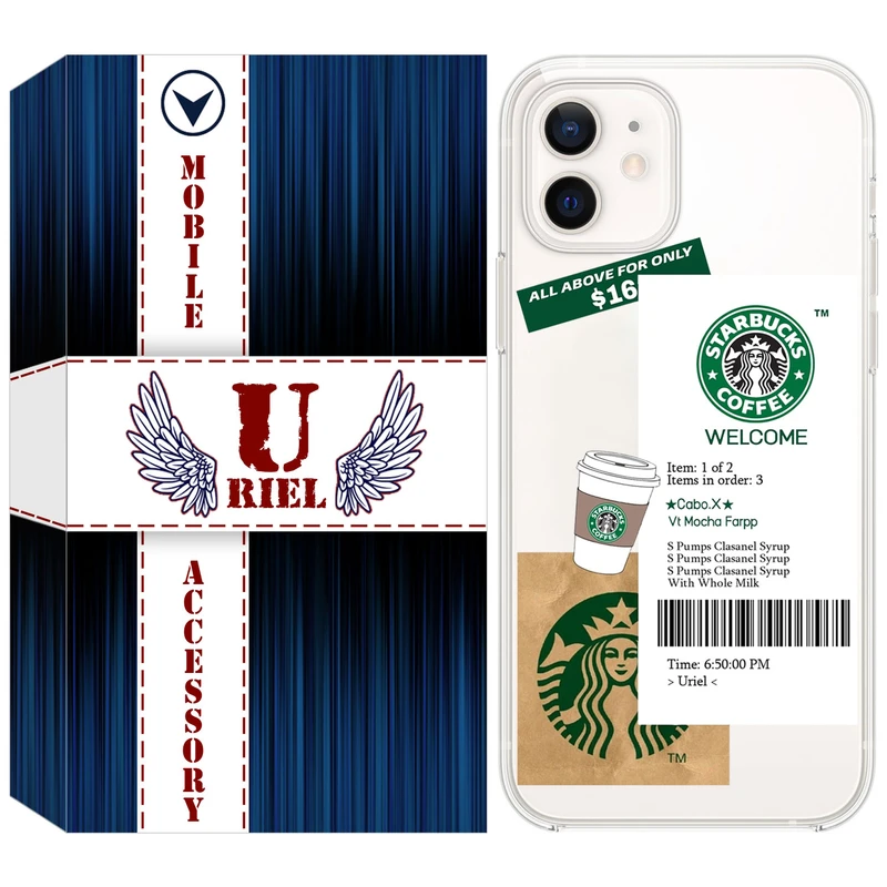 کاور یوریل مدل Clear کد 4 مناسب برای گوشی موبایل اپل iPhone 12