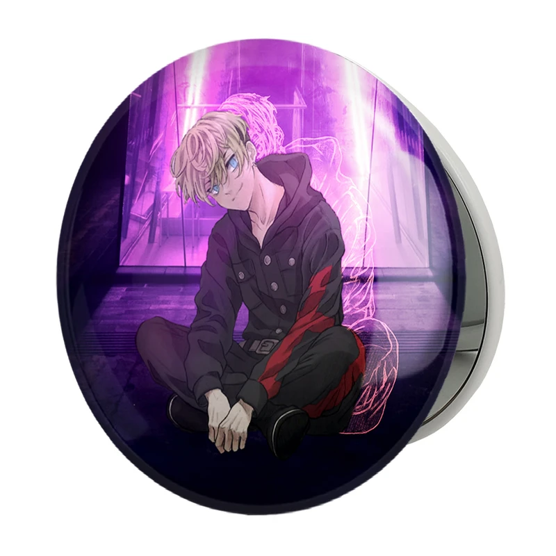 آینه جیبی خندالو طرح ماتسونو چیفویو انیمه توکیو ریونجرز مدل تاشو کد 11139 