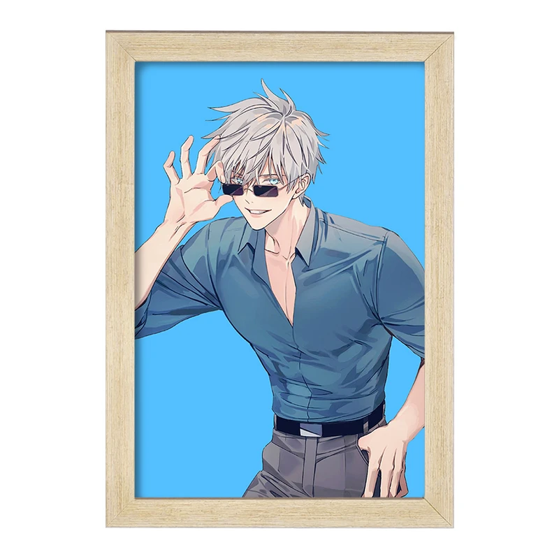 تابلو خندالو مدل گوجو ساتورو انیمه جوجوتسو کایزن کد F1571