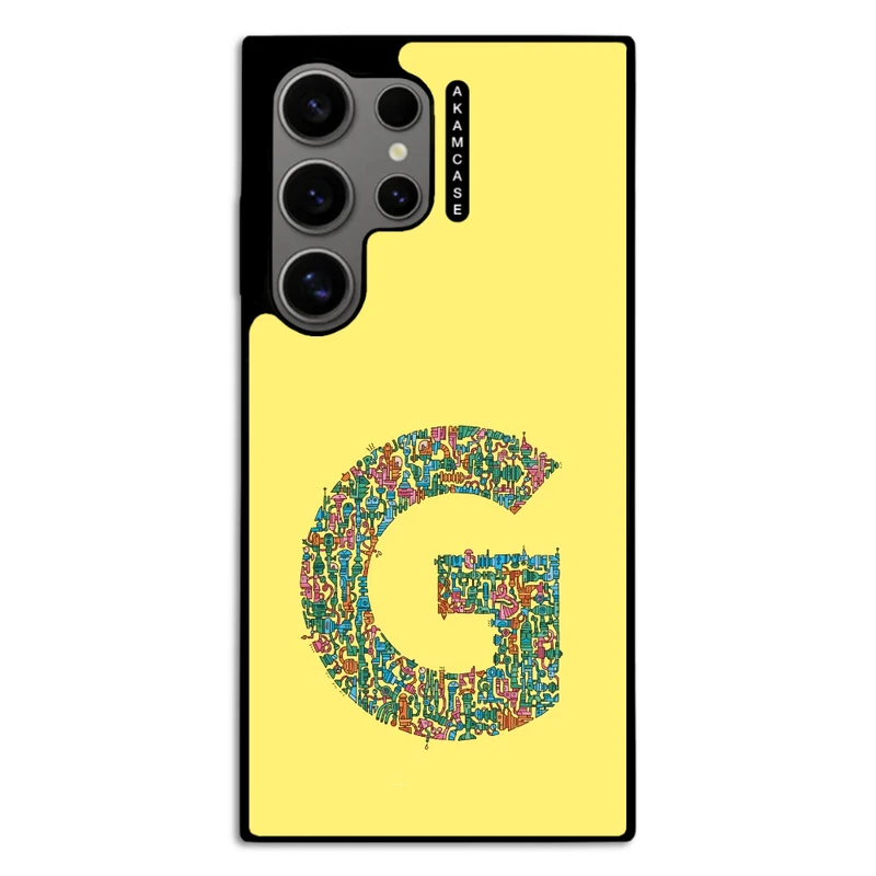 کاور آکام مدل AMC-WSGS24U-ALPHADOODLEBET-7 مناسب برای گوشی موبایل سامسونگ Galaxy S24 Ultra