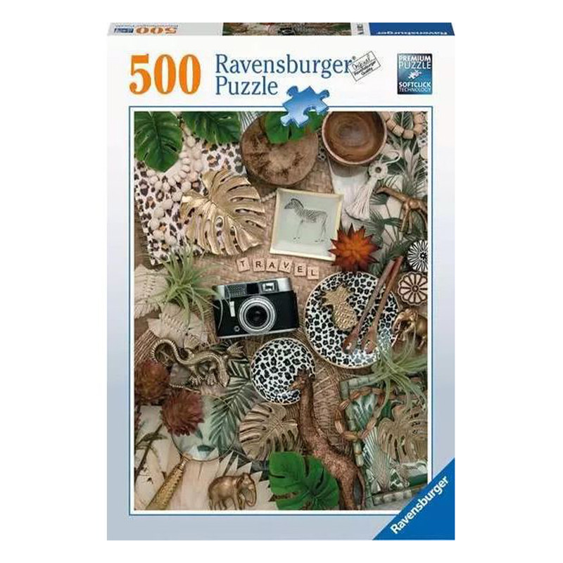 پازل 500 تکه راونزبرگر مدل Land of the Dinosaurs