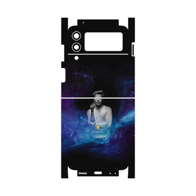 برچسب پوششی ماهوت مدل Brad Pitt-FullSkin مناسب برای گوشی موبایل سامسونگ Galaxy Z Flip3 5G