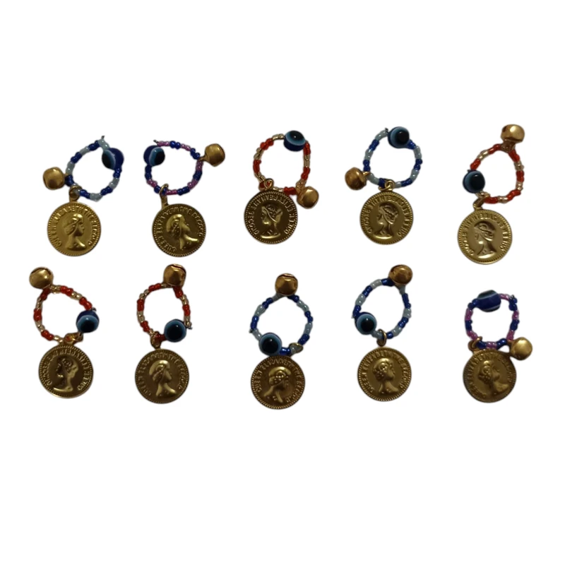 حلقه پای کبوتر مدل رویراقی کد 03 مجموعه 10 عددی