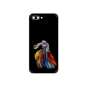 MAHOOT Rainbow Hair Digital Art Cover Sticker for Honor 10