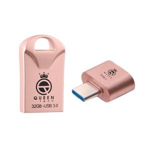 نقد و بررسی فلش مموری کویین تک مدل RACE USB3 C-PLUS ظرفیت 32 گیگابایت به همراه مبدل USB-C OTG توسط خریداران