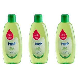 شامپو بچه فیروز مدل A28 حجم 200 میلی لیتر مجموعه 3 عددی