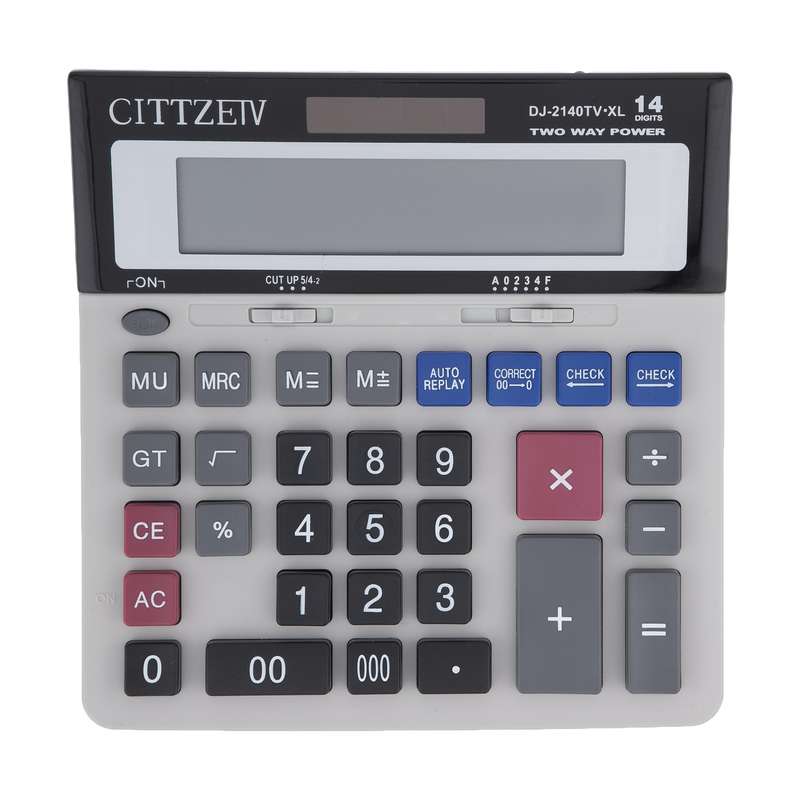 ماشین حساب سیتزیو مدل DJ-2140TV ماشین حساب سیتزیو مدل DJ-2140TV