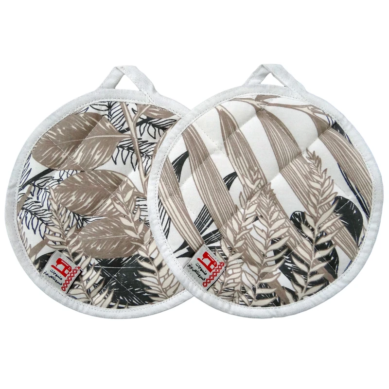 دستگیره منسوجات خسروشاهی برتر مدل  گرد کد DGM170 بسته 2 عددی