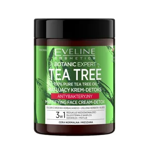 کرم مرطوب کننده اولاین مدل Tea Tree حجم 100 میلی لیتر