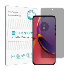 Privacy screen protector Rockspace model HyPRV suitable for Motorola G84 mobile phone