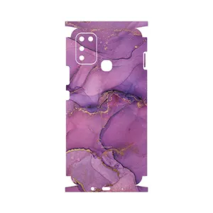 MAHOOT Purple Marble-FullSkin Cover Sticker for Infinix Hot 10 Play