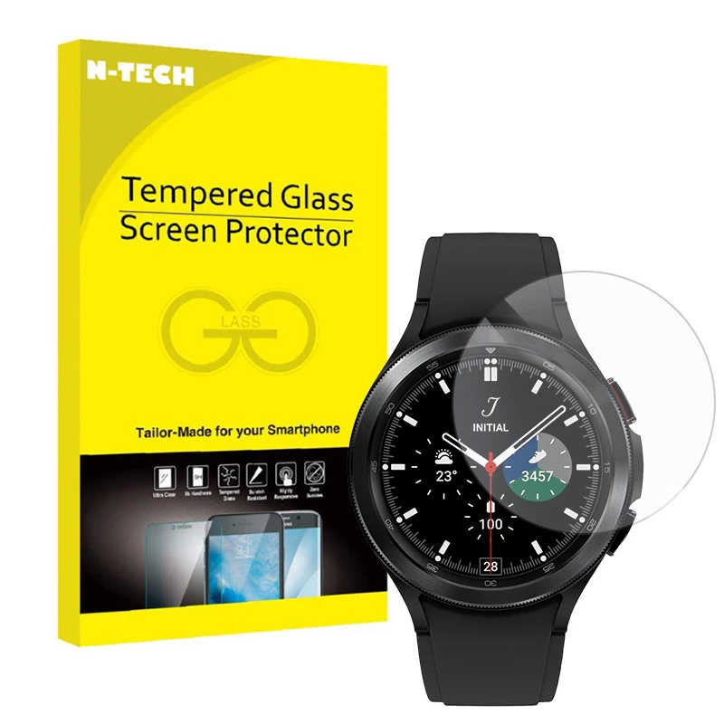 محافظ صفحه نمایش انتک مدل Tempered-N مناسب برای ساعت هوشمند سامسونگ Galaxy Watch 4 classic 42mm