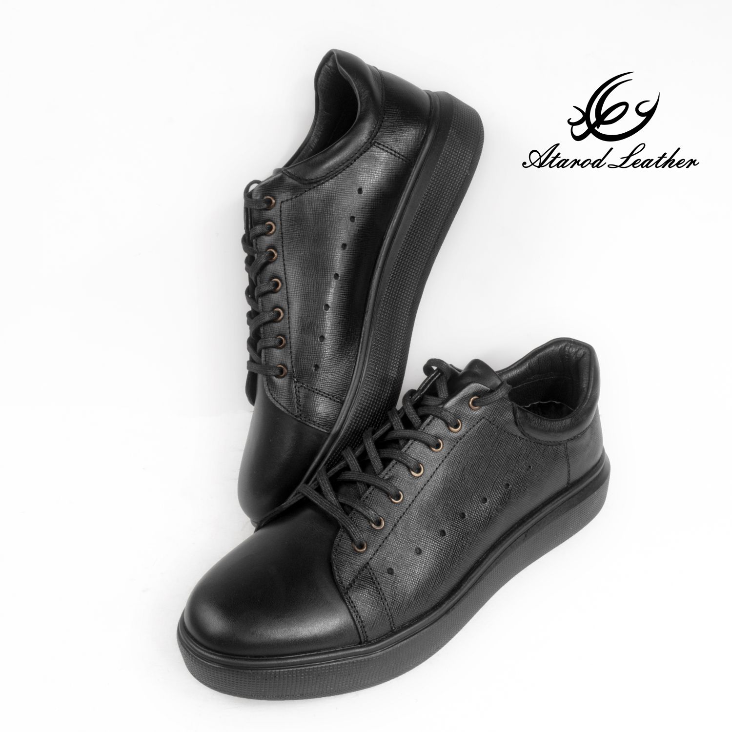 کفش روزمره مردانه چرم عطارد مدل  چرم طبیعی کد SH72 -  - 5