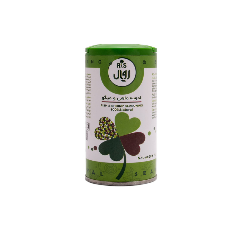 ادویه ماهی و میگو آر اس رویال - 90 گرم