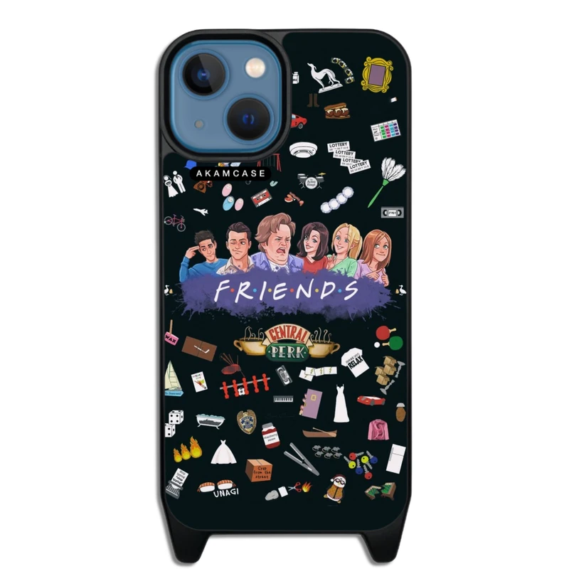 کاور آکام مدل AMCWLA14-FRIENDS9 مناسب برای گوشی موبایل اپل iPhone 14