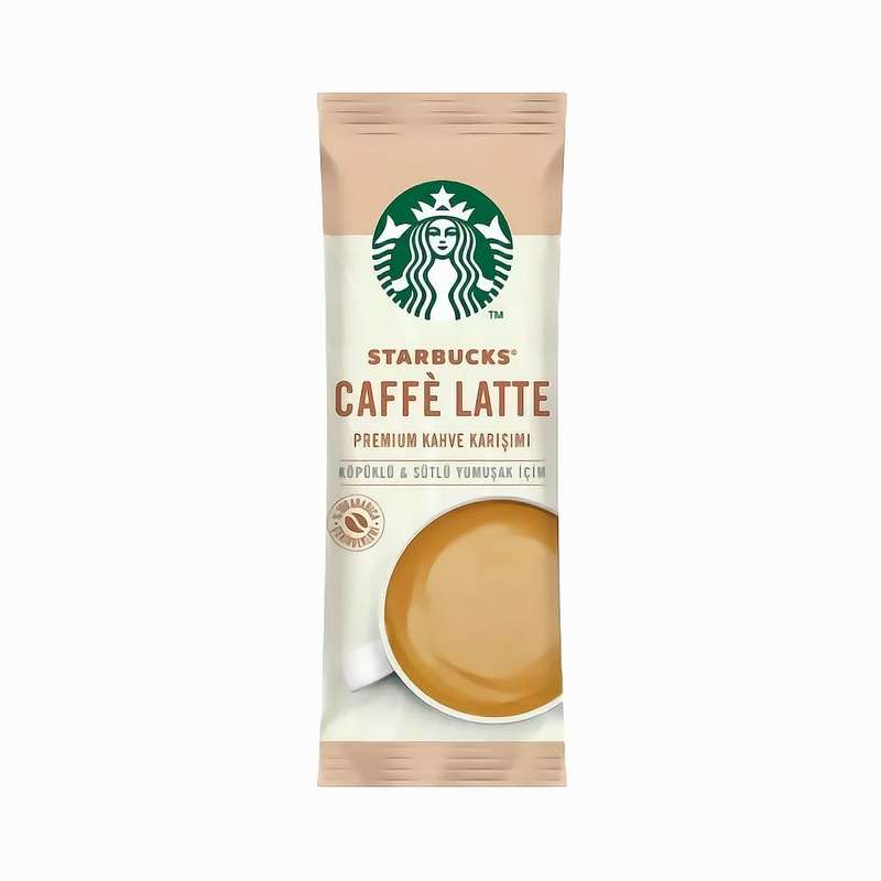 قهوه استارباکس کافه لاته پرمیوم −14 گرم