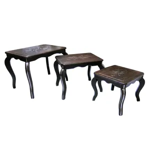 میز عسلی مدل ونیز مجموعه 3 عددی