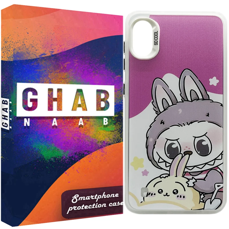 کاور قاب ناب مدل Socool طرح Labubu 05 مناسب برای گوشی موبایل سامسونگ Galaxy A10 / M10