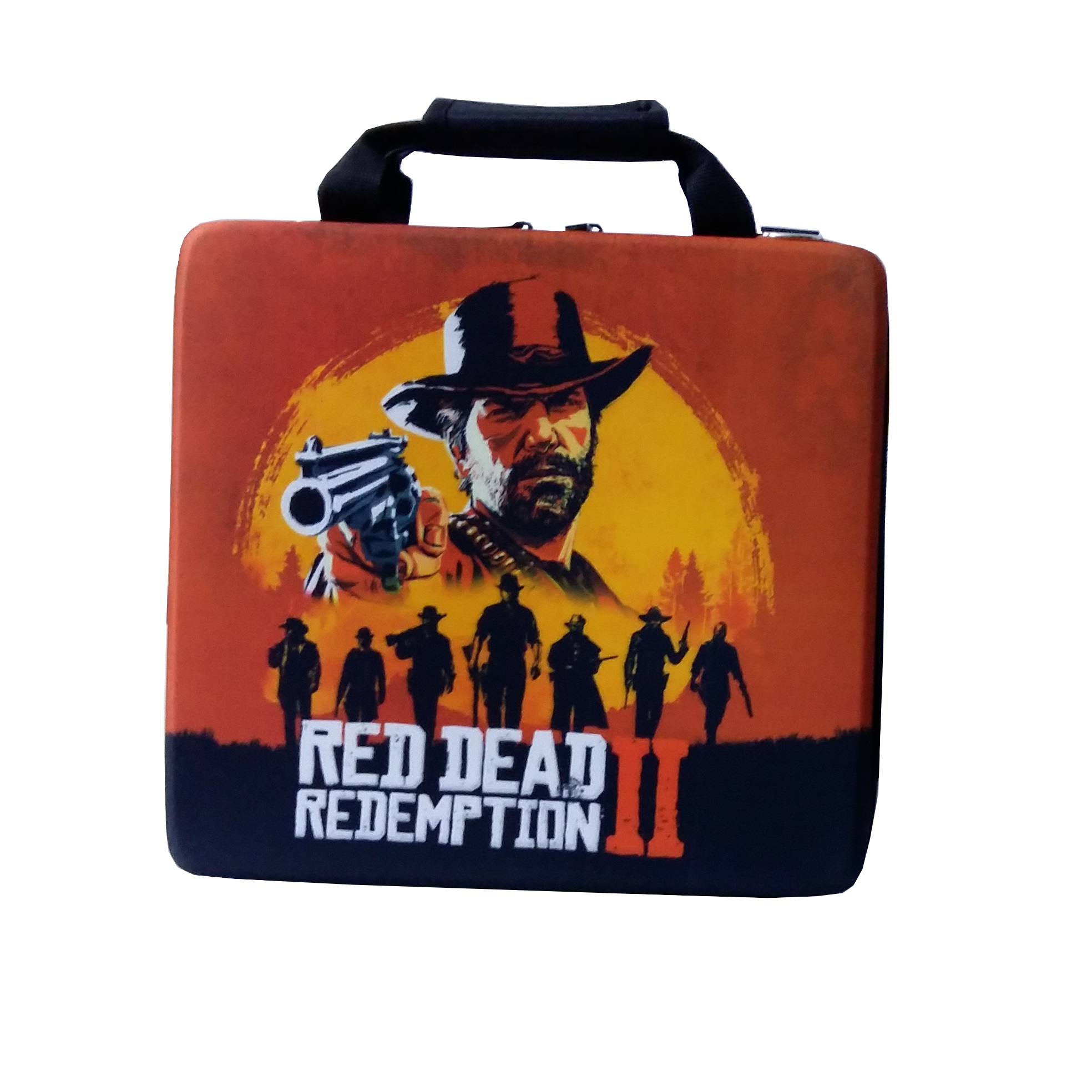 کیف حمل کنسول پلی استیشن اسلیم طرح Red dead 2