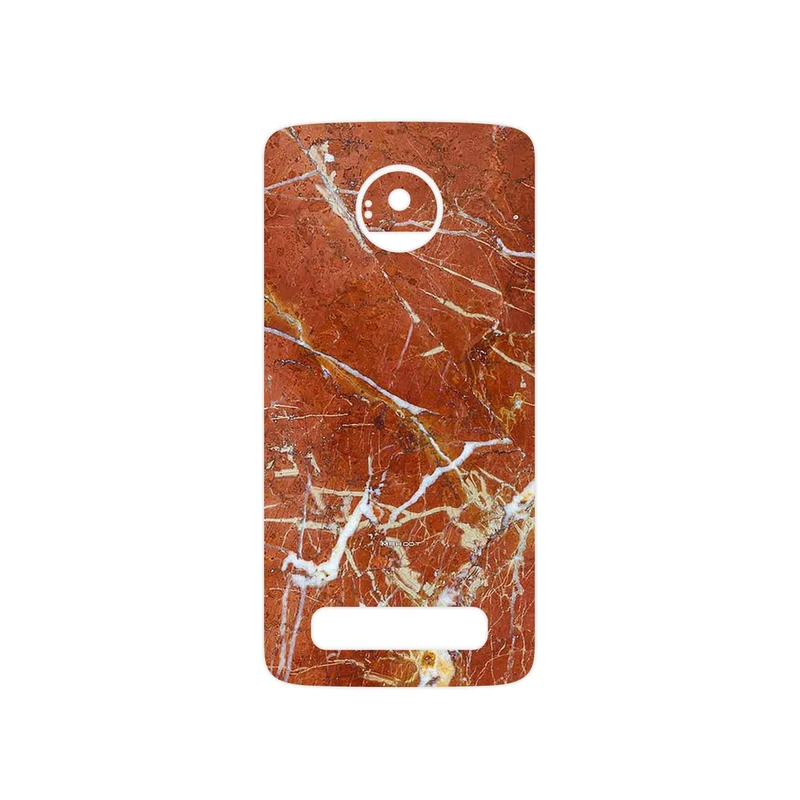 برچسب پوششی ماهوت مدل Red Marble مناسب برای گوشی موبایل موتورولا Moto Z