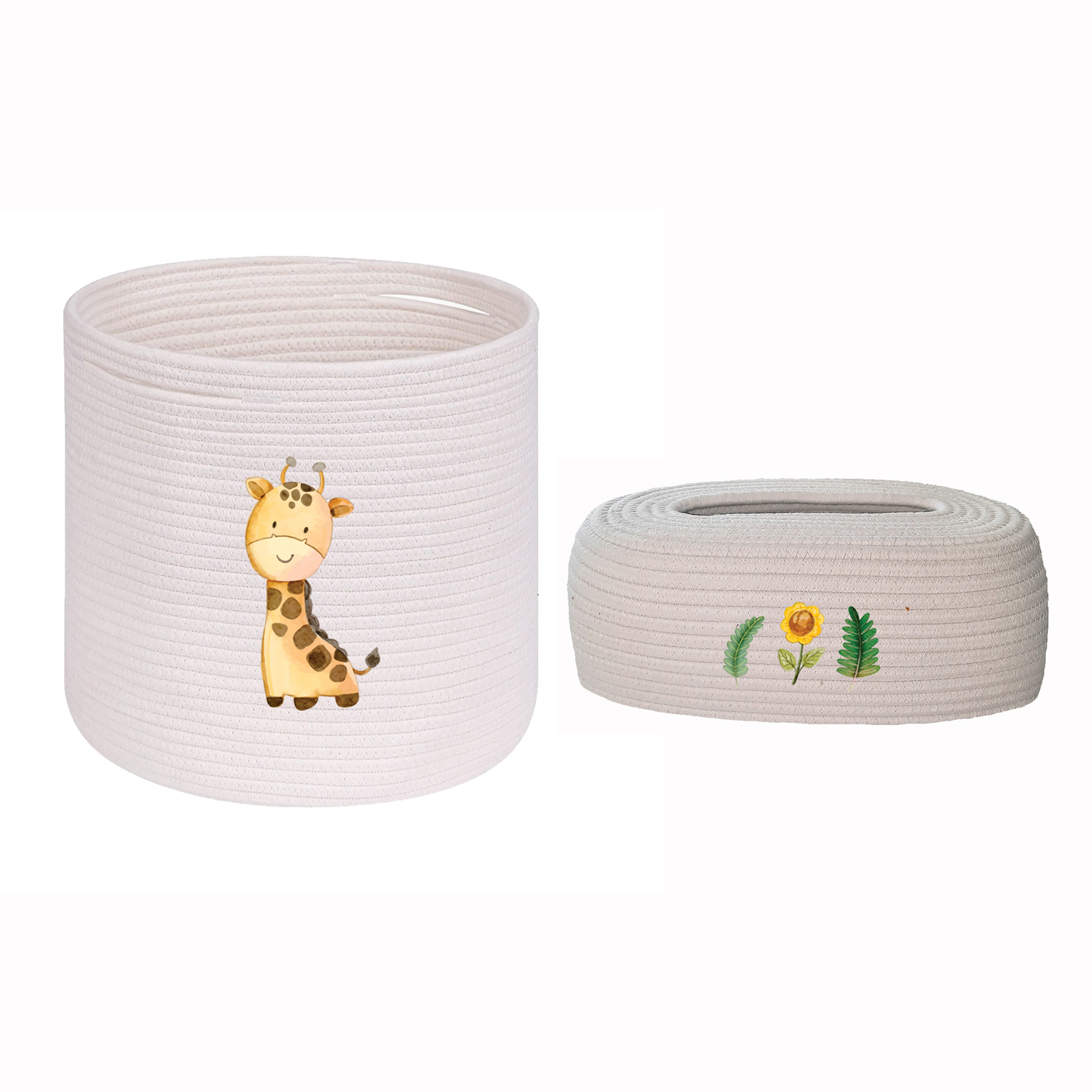 ست سیسمونی اتاق کودک مدل حیوانات جنگل مجموعه 2 عددی