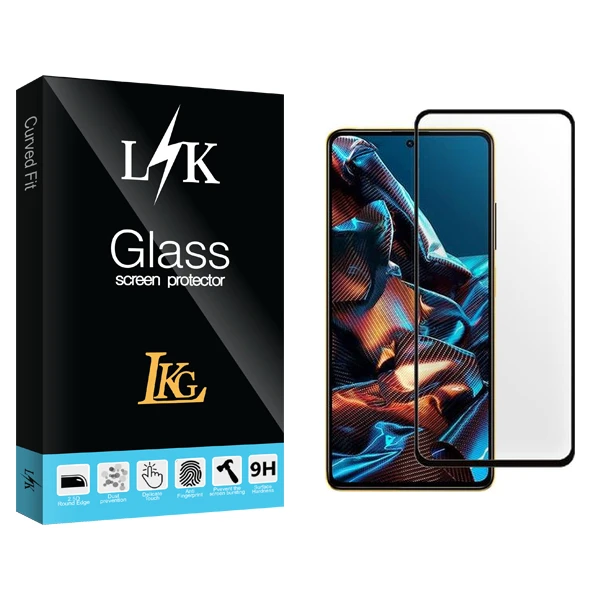 محافظ صفحه نمایش سرامیکی ال کا جی مدل LK مناسب برای گوشی موبایل شیائومی Poco X5 Pro 5G