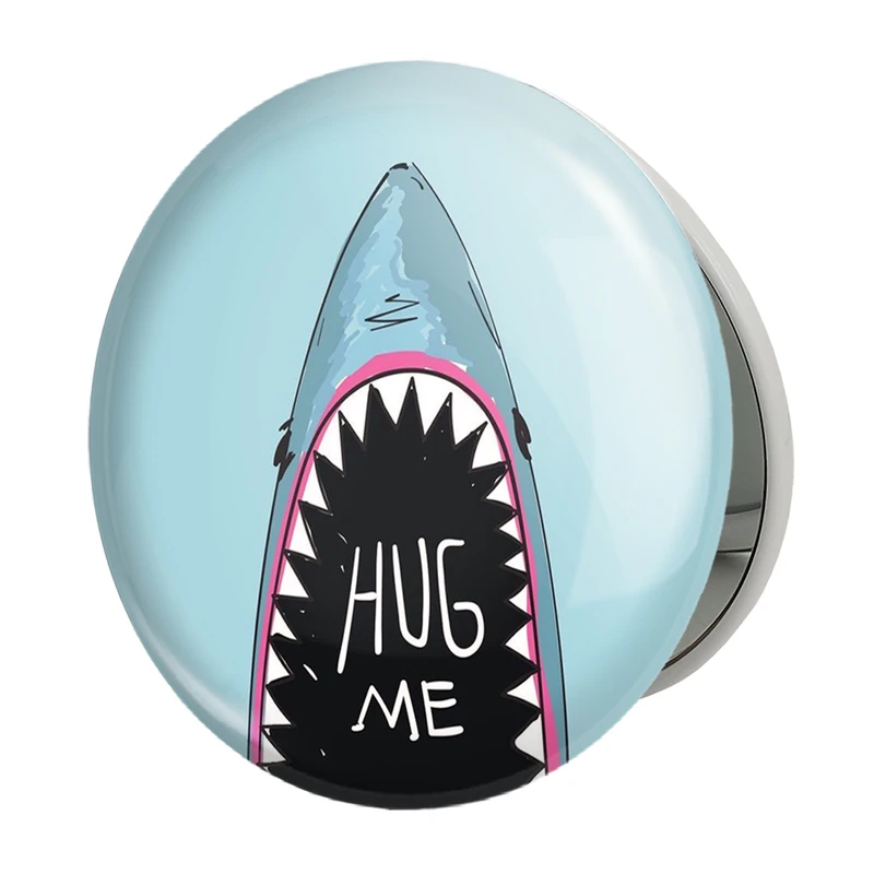 آینه جیبی خندالو طرح کوسه خنگ مدل تاشو کد 29384