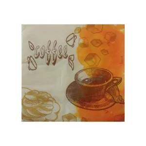 دستمال سفره مدل DS/COFFE بسته 15 عددی