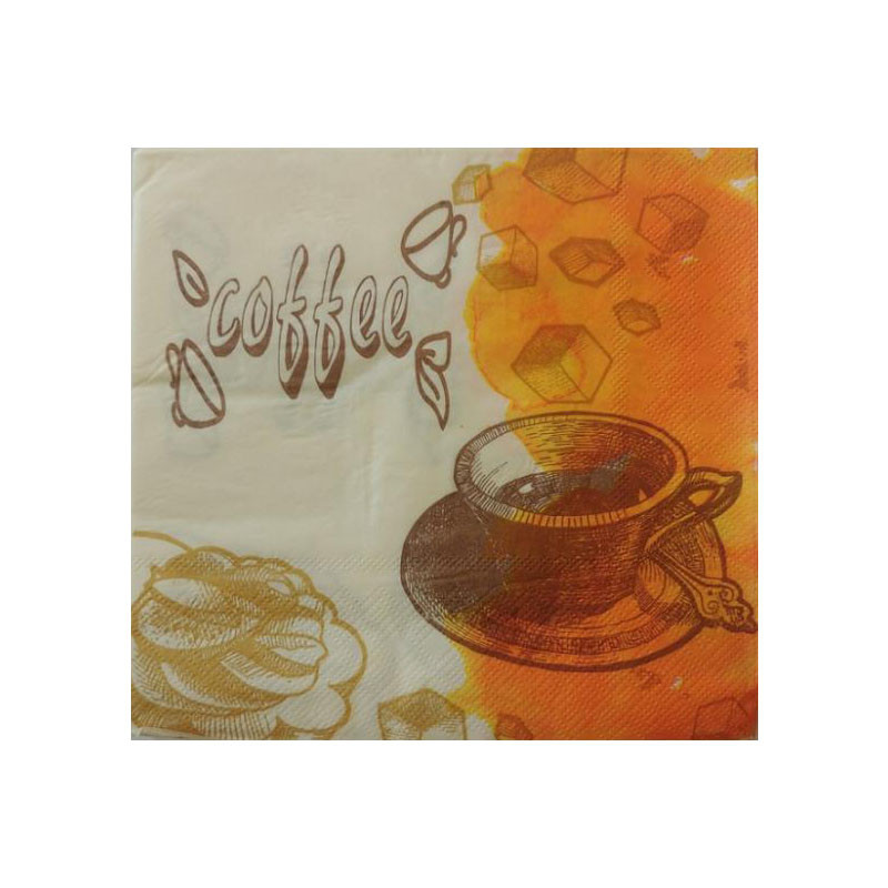 دستمال سفره مدل DS/COFFE بسته 15 عددی