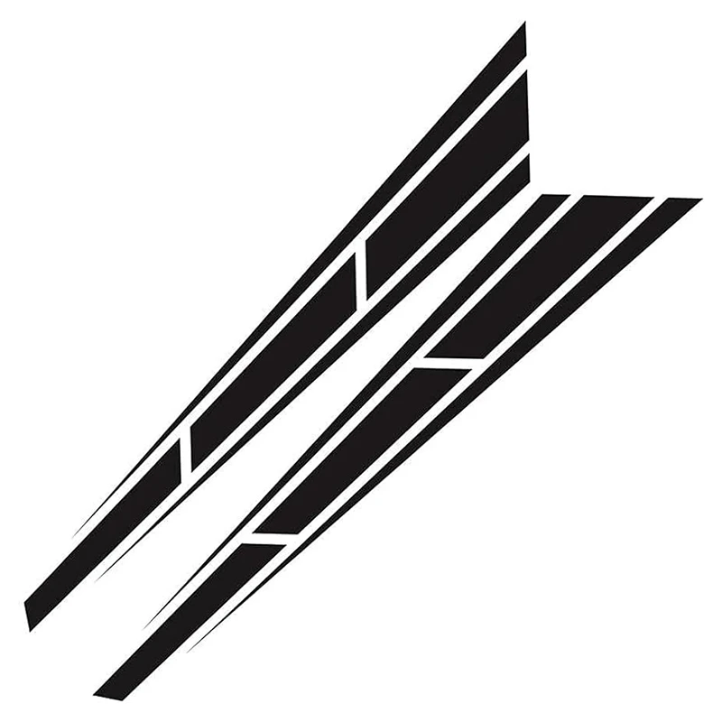 برچسب بدنه خودرو مهدیار طرح اسپرت کد SD102m بسته دو عددی