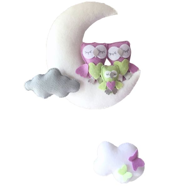 آویز تخت کودک هیاهو مدل نایلا