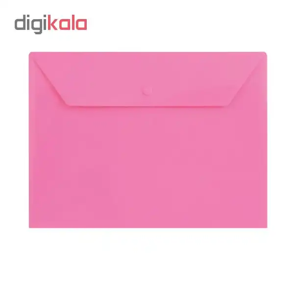 پوشه دکمه دار پاپکو مدل A4-105M بسته 10 عددی