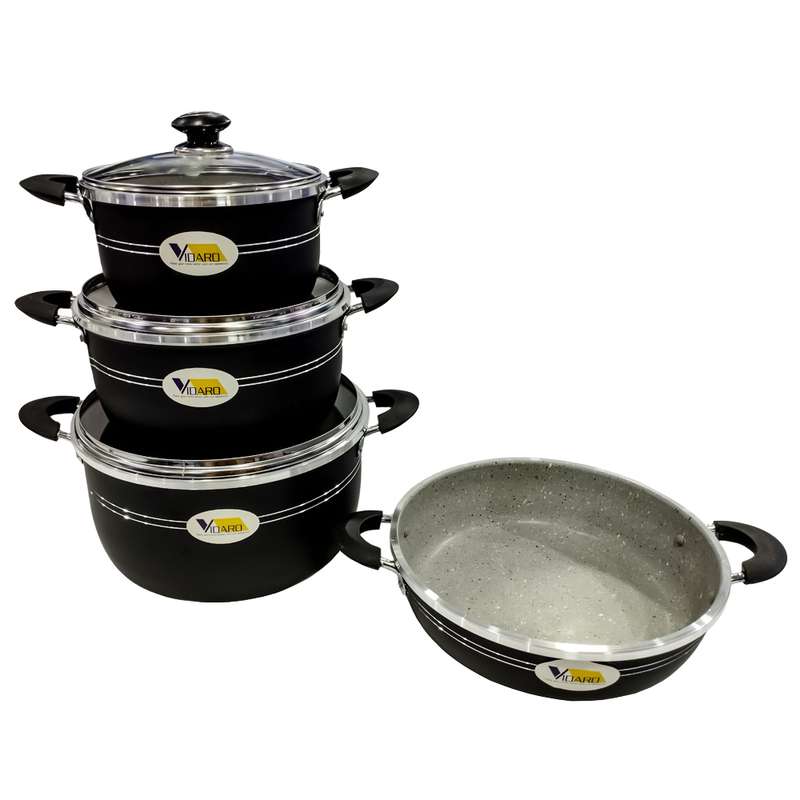 سرویس پخت و پز 7 پارچه ویدارو مدل سوپر مات