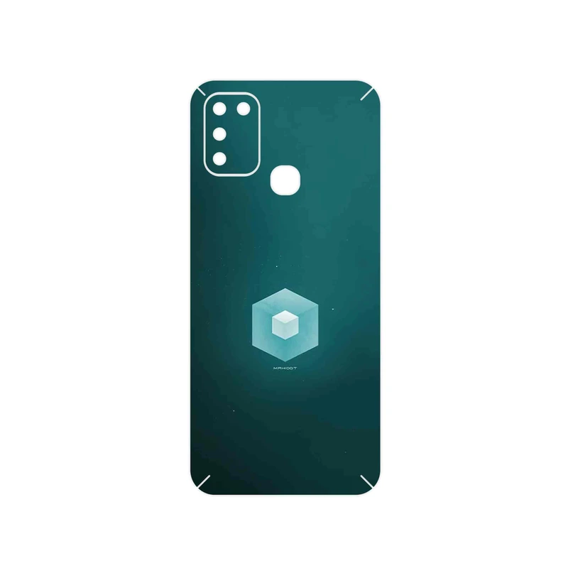 برچسب پوششی ماهوت مدل Minimal Cube icon مناسب برای گوشی موبایل اینفینیکس Hot 11 Play