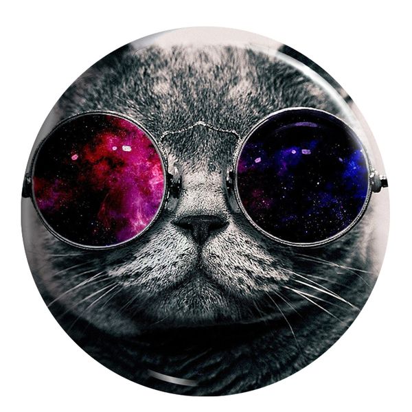پیکسل طرح گربه عینکی کد MA134