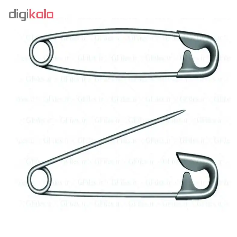 سنجاق قفلی مدل S100  بسته 140 عددی
