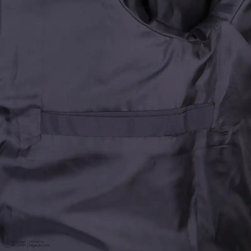 کاپشن مردانه دیورسو مدل لوزی دوزی کد 123 رنگ مشکی